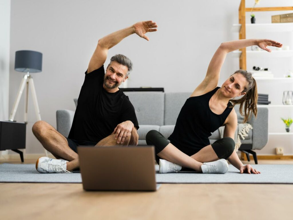 Sportübungen für zu Hause